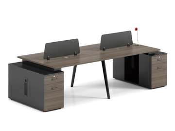 Station de bureaux 4places