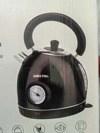Swiss Pro+ SP-WK2200BS bouilloire 1.8L inox rapide