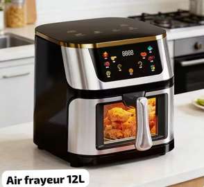AIR FRYER 12L DIGITALE SYLVER CREST