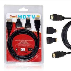 Câble Multifonction Haute vitesse Hdmi 3 en 1