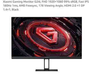 Ecran Xiaomi gaming 24pouce 180hz Fhd