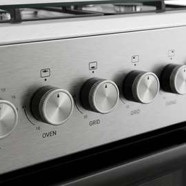 CUISINIERE 4FEUX ELACTRON 60X60 3FEUX A GAZ 1 FEUX ELECTRI