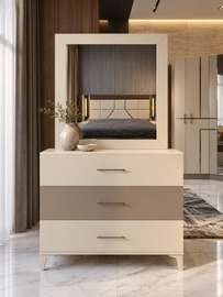 CHAMBRE A COUCHER ARMOIRE 6BATTANTS 5PIECES