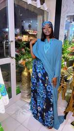 boubous en chiffon de soie
