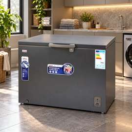 CONGELATEUR 300LITRES ASTECH HORIZONTAL AVEC VITRE GRIS