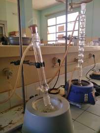 Appareil de distillation verre borosilicaté complet labo