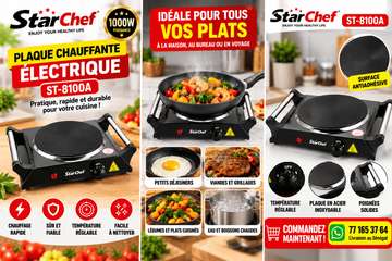 Plaque chauffante électrique StarChef