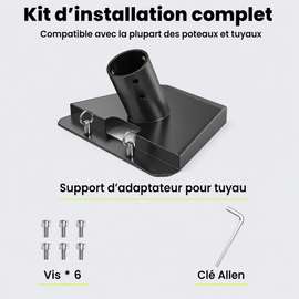Adaptateur de Tube (4,4), Starlink Gen3 (V4) en Métal