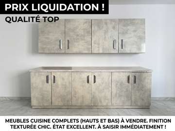 Ensemble Meubles de Cuisine (Très Bon État)