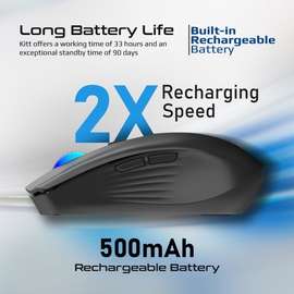 Souris ergonomique Promate  rechargeable sans fil