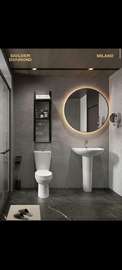 ensemble salle de bain Golden Diamond Milano blanc