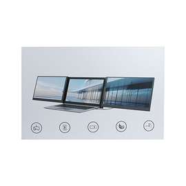 Double Moniteur Portable pour Ordinateur - Écran Triple 15"