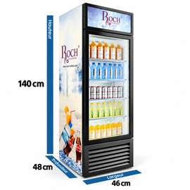 REFRIGERATEUR 260LITRES ROCH VERTICAL 1 PORTE VITRINE