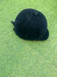 Bombe ou casque d’equitation velour noire