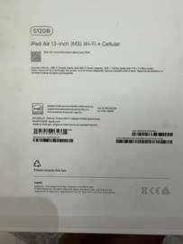 Apple iPad Air 13 pouces M3 512GB Wi-Fi + Cellular