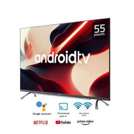 Téléviseur Astech 55" QLED smart Android