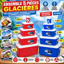 Glacière Isotherme 5 Pièces