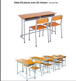 Table 2 places  avec 2 chaises