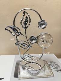 Boule de diamant argenté