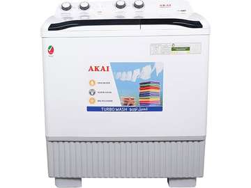 MACHINE A LAVER 12KGS AKAI SEMI AUTOMATIC X012TT GRISE