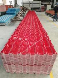Tôle toiture rouge acier galvanisé anti-corrosion