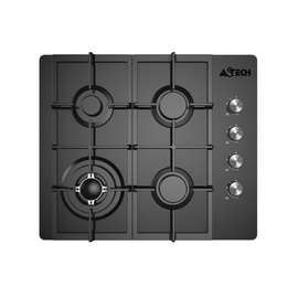 PLAQUE DE CUISINE ASTECH 4 FEUX A GAZ 60X60 (PL67GZ-60NO-MA)
