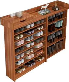 Étagère Chaussures Rangement En Bois