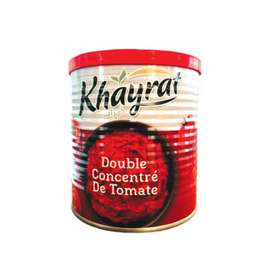 Khayrat Double Concentré de Tomate 800gr Boîte Métallique