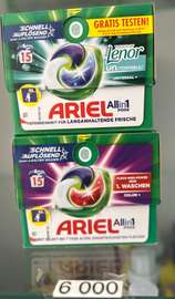 Capsules  (Pods) LESSIVE ARIEL /DASH /LENOR