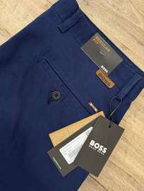 Boss Regular Fit Pantalon Bleu Marine Taille S M L