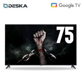 Tv 75 pouce smart tv deska
