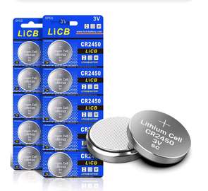 Pile Batterie cr2450 pour clé véhicule