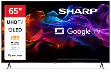 télévision sharp smart google tv 65pouce 4k neuve