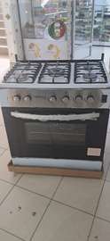 CUISINER TECNOLUX 5 FEUX À GAZ INOX FOUR 80/60CM