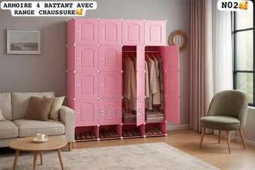 Armoire modulaire  4 battants