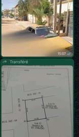 Villa angle tf A vendre mermoz