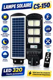 Lampe solaire CS-150 détection mouvement LED 320