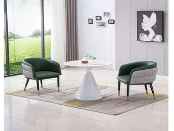 TABLE TETE A TETE EN MARBRE