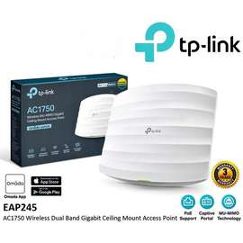 EAP245, Point d'accès WiFi bi-bande AC1750 PoE Gigabit