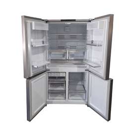 Refrigerateur beko side by side 4porte inox 600l