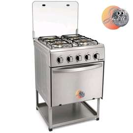 CUISINIERE SMART TECHNOLOGY 4FEUX 50X50 INOX STC5050PA