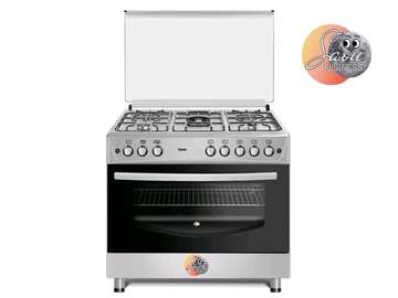CUISINIERE FERRE 5FEUX 90X60 A GAZ GRIS F9P50G2DI