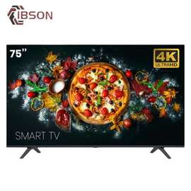 Téléviseur Ibson 75" Smart Android UHD 4K