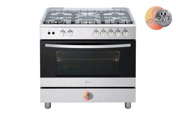 CUISINIERE LG 5FEUX 90X60 GRIS FA415RMA