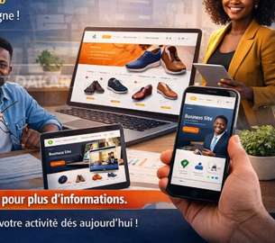Site web responsive design moderne et référencement naturel
