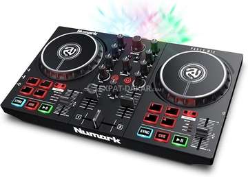 Controleur DJ LED ,et Carte Son intégrée - Numark Party Mix