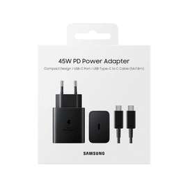 Chargeur Samsung 45W Ultra Rapide d'Origine (Type-C)