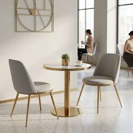 TABLE TETE A TETE 2PLACES EN MARBRE