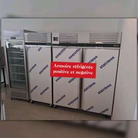 Armoire réfrigérée inox pro positive/négative