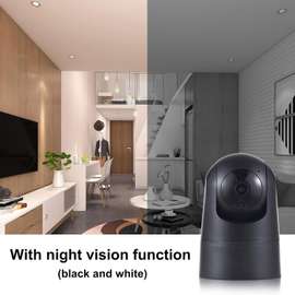 Caméra de sécurité wifi rotative 360° audio bidirectionnelle